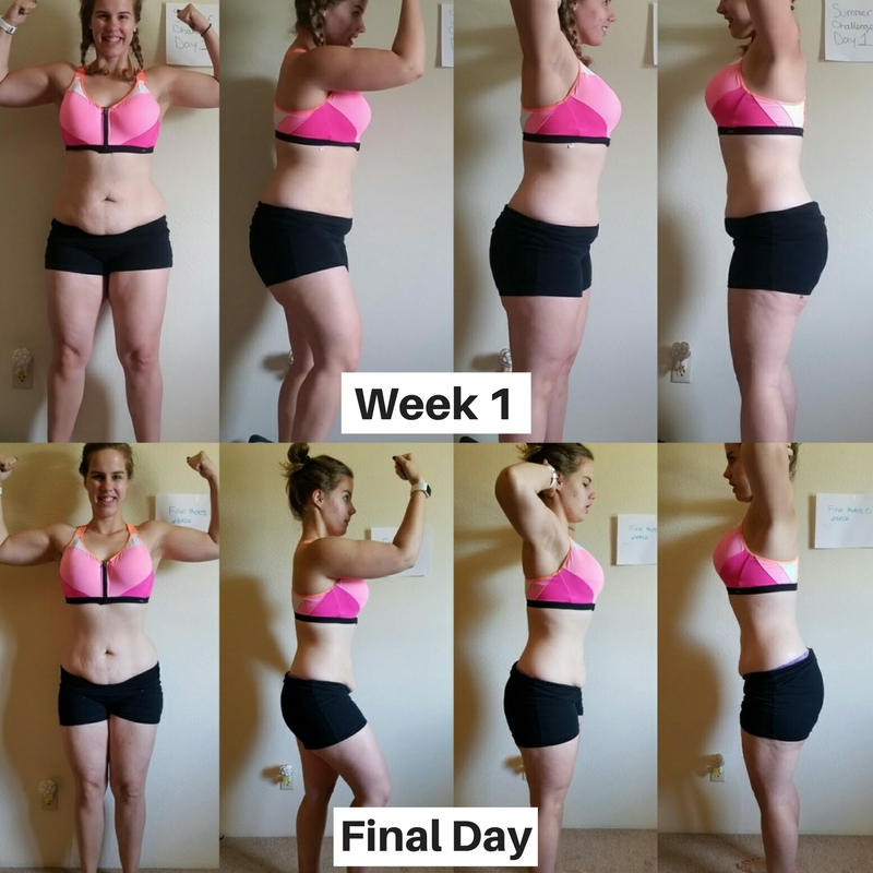 Katy Hearn Summer Fitness Challenge Review and Progress Photos